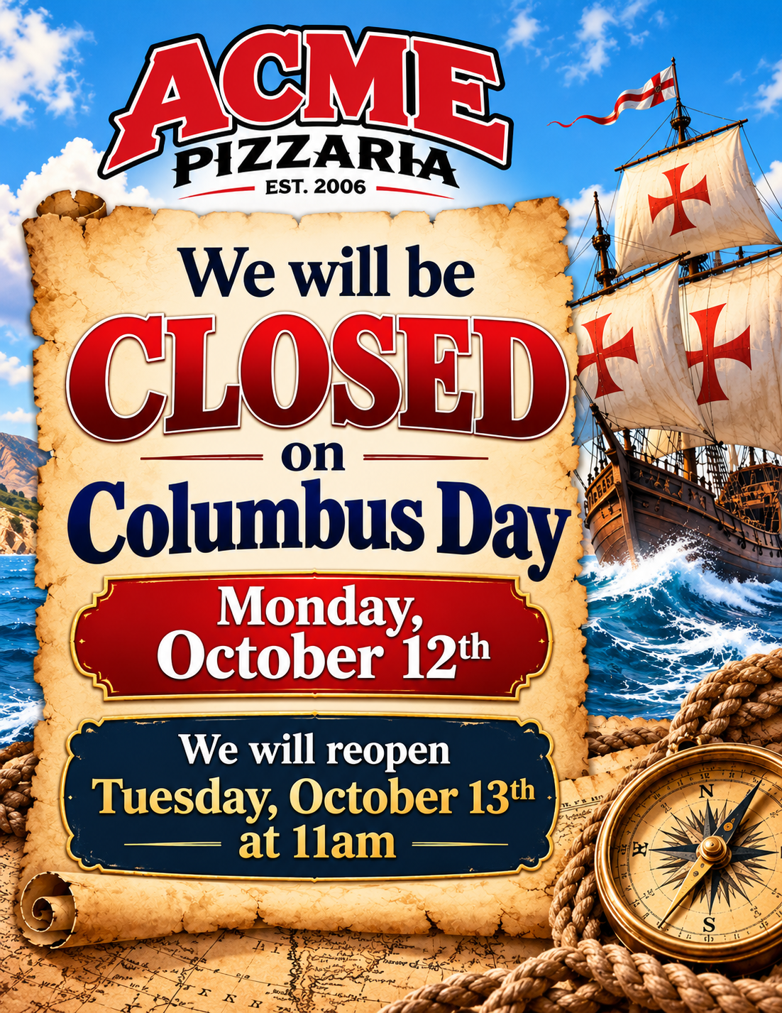 Columbus Day 2026
